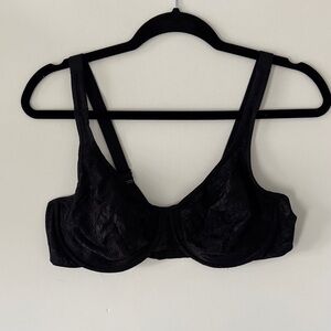 Wacoal Women's Bra Lace Black Size 42C Full Coverage Elegant Comfortable